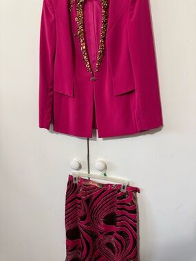Louise Ricci Beaded Suit